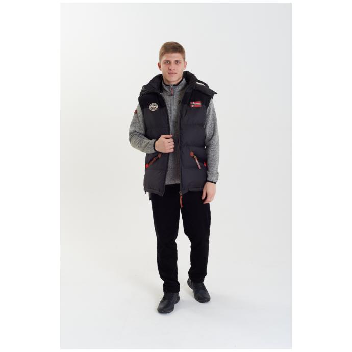 Жилет мужской GEOGRAPHICAL NORWAY «VELIAN VEST MEN»  - WT1439H/GN-BLACK - Цвет Черный - Фото 2