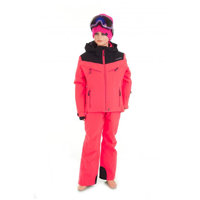 Горнолыжная куртка премиум-класса HYRA «VISP» - HJG1452-Bright Pink/Black - Цвет Розовый - Фото 8