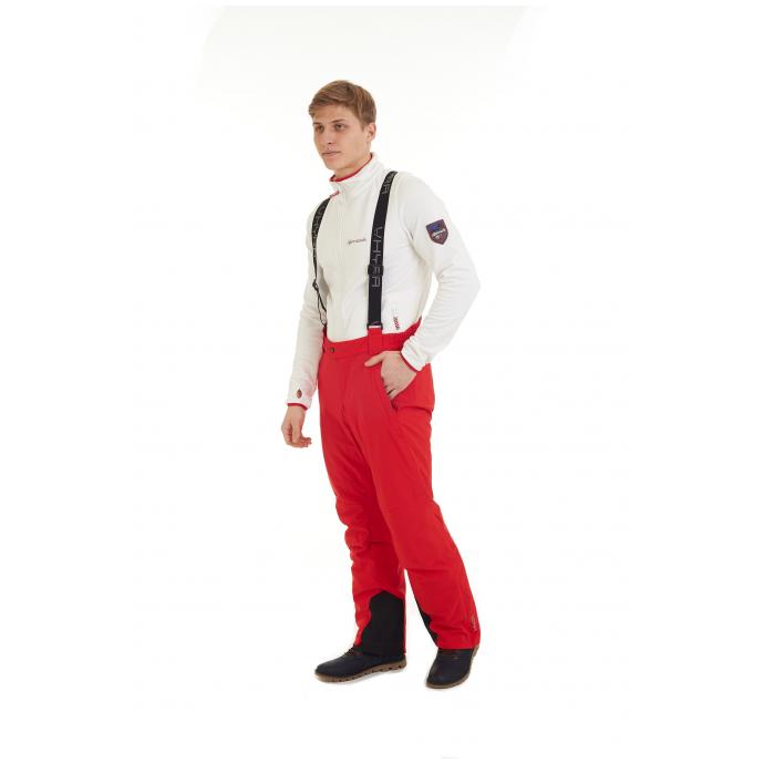 Горнолыжные брюки премиум-класса HYRA «LA CLUSAZ»  - HMP1241-Heat Red - Цвет Красный - Фото 2