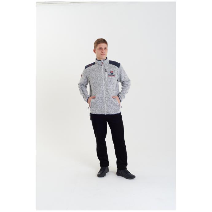 Толстовка мужская GEOGRAPHICAL NORWAY «TAVID» - WT1055H/GN-WHITE - Цвет Белый - Фото 3