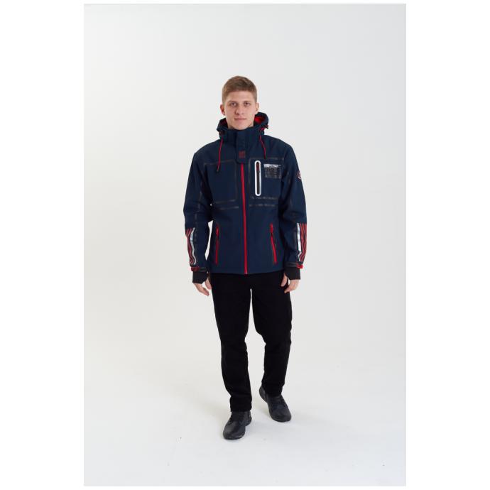 Софтшеловая куртка мужская  GEOGRAPHICAL NORWAY «ROMANO»  - WW3284H/GN-NAVY - Цвет Темно-синий - Фото 1
