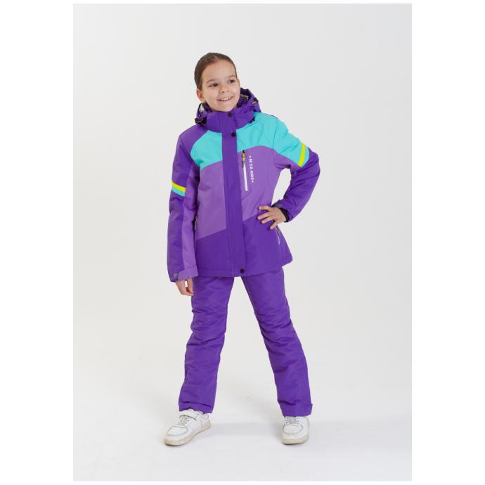 Куртка подростковая  M.Y.S для девочек - G-28-2 - Цвет Фиолетовый - Фото 2