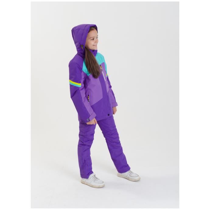 Куртка подростковая  M.Y.S для девочек - G-28-2 - Цвет Фиолетовый - Фото 9