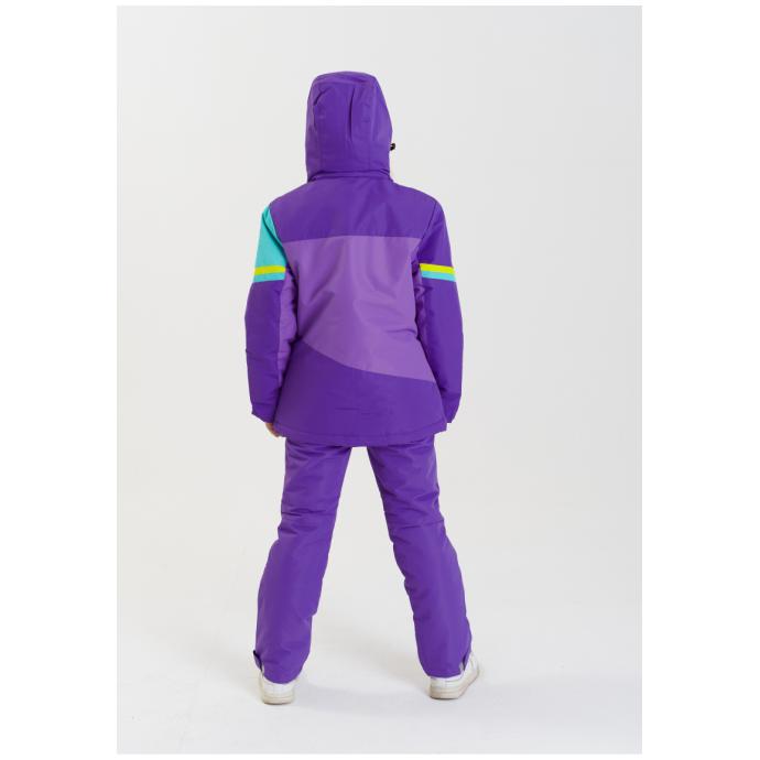 Куртка подростковая  M.Y.S для девочек - G-28-2 - Цвет Фиолетовый - Фото 10