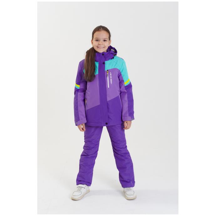 Куртка подростковая  M.Y.S для девочек - G-28-2 - Цвет Фиолетовый - Фото 12