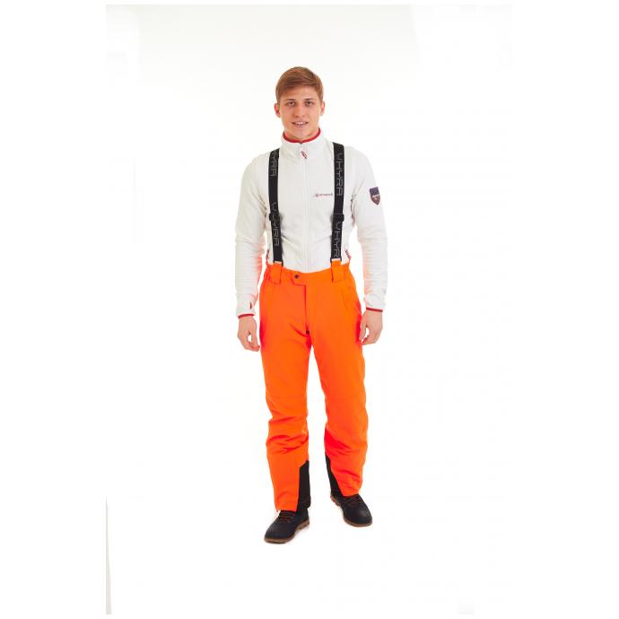 Горнолыжные брюки премиум-класса HYRA «LA CLUSAZ»  - HMP1241-Orange - Цвет Оранжевый - Фото 2