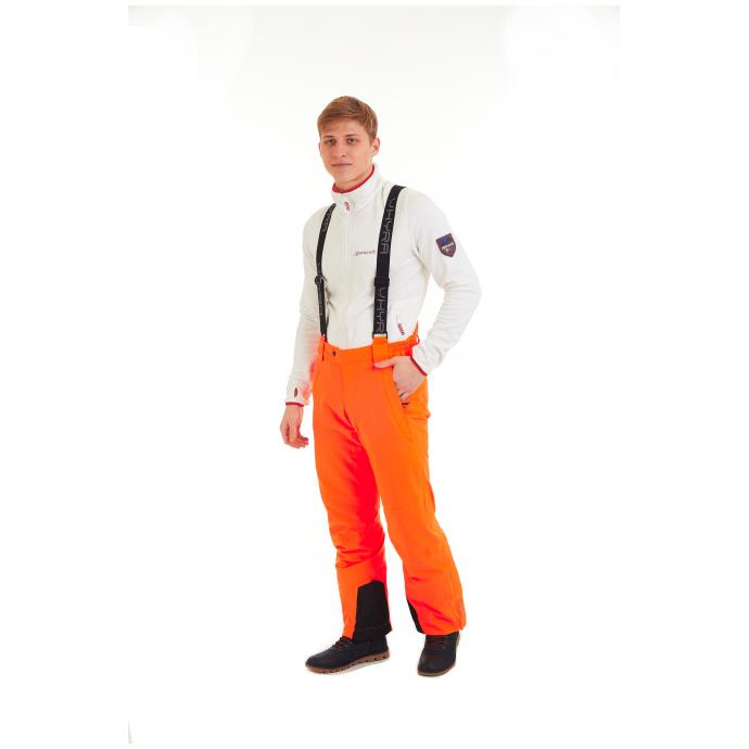 Горнолыжные брюки премиум-класса HYRA «LA CLUSAZ»  - HMP1241-Orange - Цвет Оранжевый - Фото 1