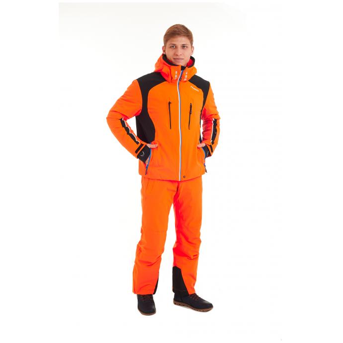 Горнолыжная куртка премиум-класса HYRA «MAYRBERG» - HMG1208-Orange/Black - Цвет Оранжевый - Фото 20