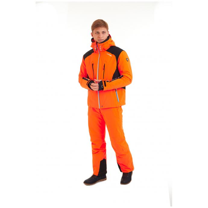 Горнолыжная куртка премиум-класса HYRA «MAYRBERG» - HMG1208-Orange/Black - Цвет Оранжевый - Фото 23