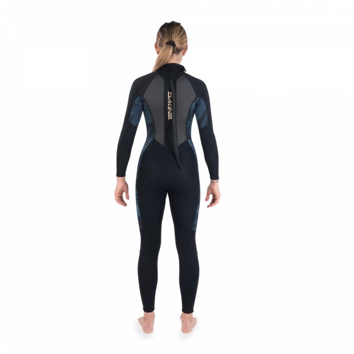 Гидрокостюм DAKINE Women's Quantum Back Zip Full Suit 3/2mm F/L Black/Grey - DK22W32QBZFL-Black/Grey - Цвет Черный - Фото 2