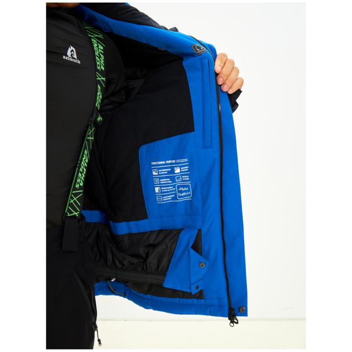 Мужская горнолыжная сноубордическая куртка Alpha Endless - 423/247_2 - Цвет Синий - Фото 14