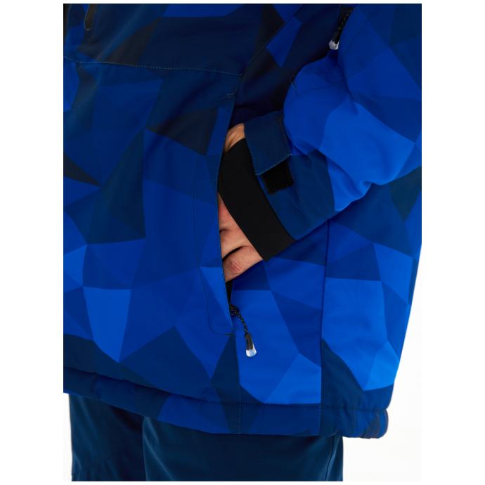 Мужская горнолыжная сноубордическая куртка Alpha Endless  - 423/248_2 - Цвет Голубой - Фото 13