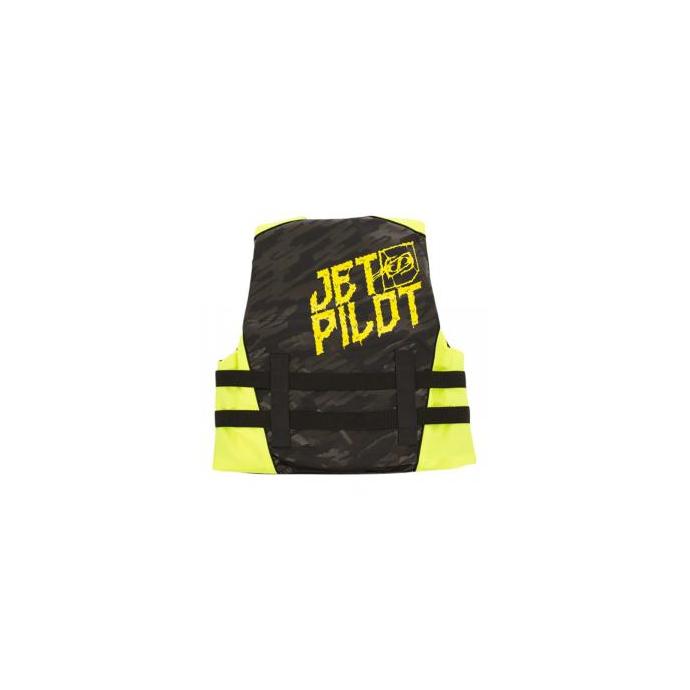 Спасательный жилет неопрен ДЕТ. Jetpilot Cause ISO 50N Neo Vest - 19084-Black/Yellow - Цвет Черный, Желтый - Фото 2