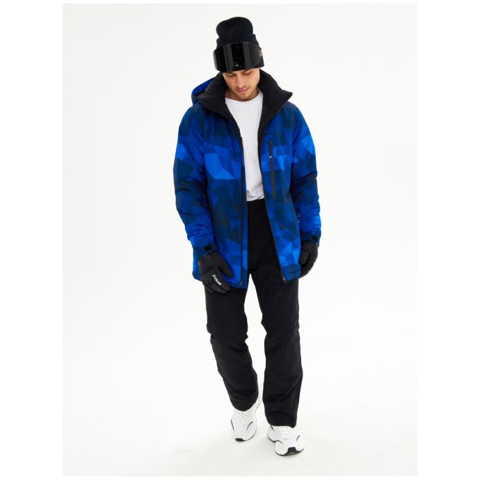 Мужская горнолыжная сноубордическая куртка Alpha Endless  - 423/248_2 - Цвет Голубой - Фото 15