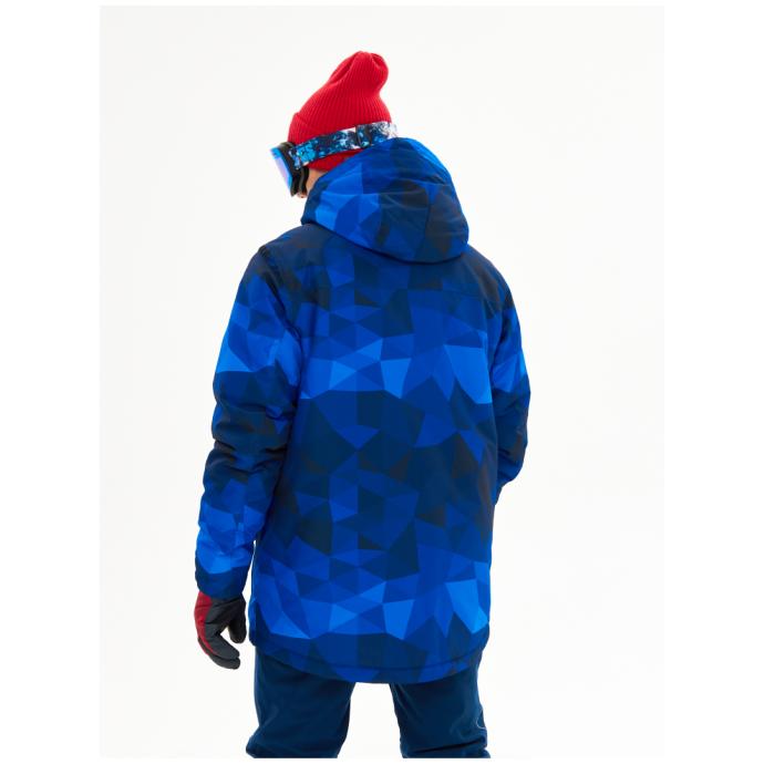 Мужская горнолыжная сноубордическая куртка Alpha Endless  - 423/248_2 - Цвет Голубой - Фото 16