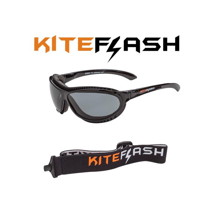 Очки для кайтсерфинга Kiteflash Mancora Brilliant Black - 925937 - Цвет Черный - Фото 1