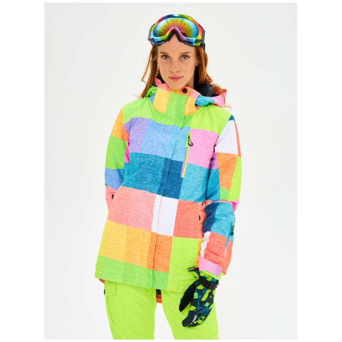 Женская горнолыжная/сноубордическая куртка Alpha Endless - 223/230713_016 - Цвет Голубой - Фото 4