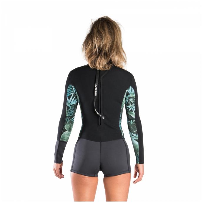 Гидрокостюм жен. Dakine Womens Quantum Spring Suit 2/2  - DK01W2QSC - Цвет Черный - Фото 4