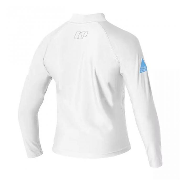 RSD472 Лайкра NP детская JUNIOR RASHGUARD дл. рукав - RSD472 С1 (white) - Цвет Белый - Фото 2