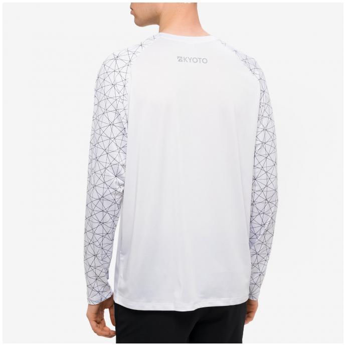 Лайкра KYOTO CORY LS RASHGUARD - Cory_white - Цвет Белый - Фото 3