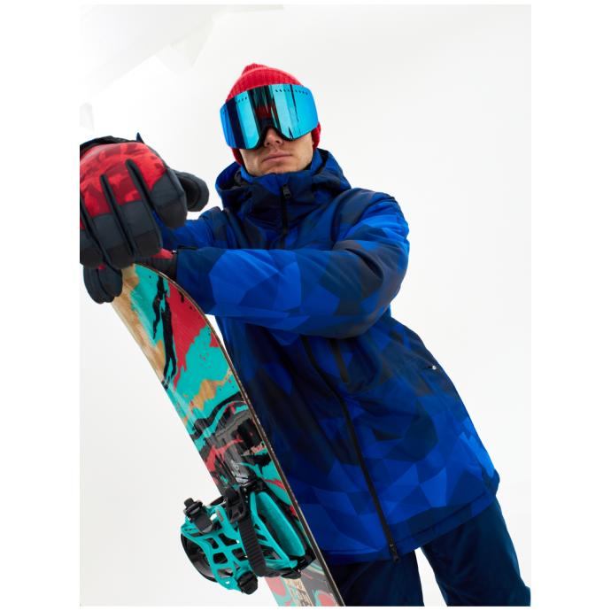 Мужская горнолыжная сноубордическая куртка Alpha Endless  - 423/248_2 - Цвет Голубой - Фото 17