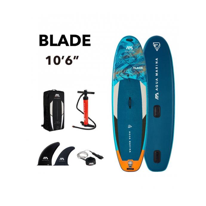 Виндсерф-доска надувная Aqua Marina Blade 10'6" S24 - Aqua Marina Blade 10'6" S24-280 - Фото 1