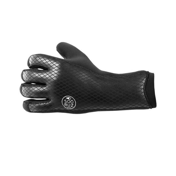 Неопреновые перчатки SOORUZ 3mm Gloves curved WIND - E23 E3GLOWIN - Цвет Черный - Фото 3