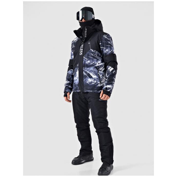 Куртка мужская горнолыжная EVIL WOLF - 68611 - Цвет Черный - Фото 6
