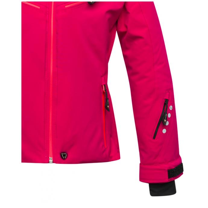 Горнолыжная куртка премиум-класса HYRA «VISP» - HJG1452-Bright Pink/Black - Цвет Розовый - Фото 5