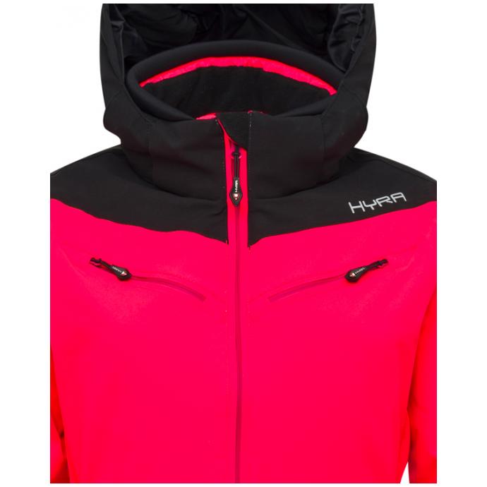 Горнолыжная куртка премиум-класса HYRA «MATT» - HLG1252-Bright Pink/Black - Цвет Розовый - Фото 7