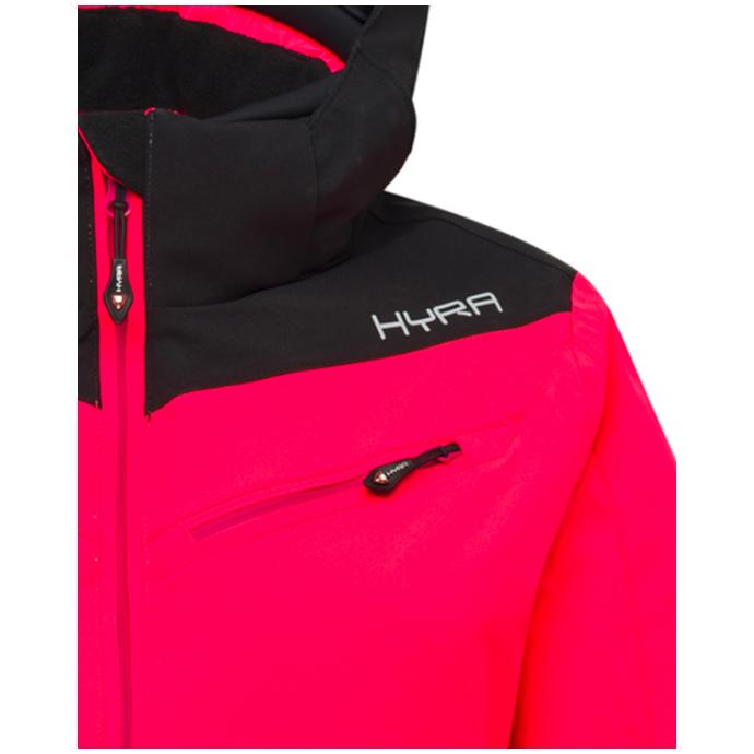 Горнолыжная куртка премиум-класса HYRA «MATT» - HLG1252-Bright Pink/Black - Цвет Розовый - Фото 9