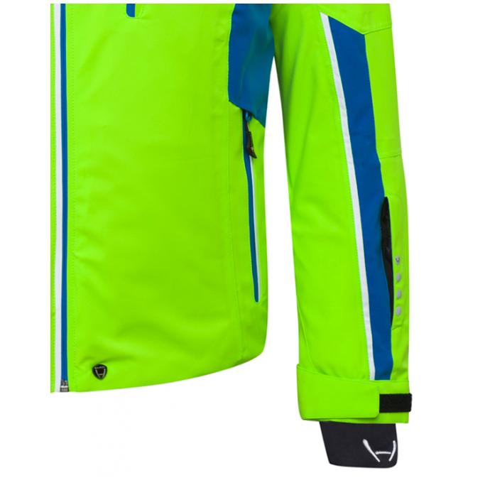 Горнолыжная куртка премиум-класса HYRA «MAYRBERG» - HMG1208-Green Geko/Blue - Цвет Зеленый - Фото 11