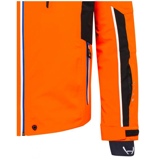 Горнолыжная куртка премиум-класса HYRA «MAYRBERG» - HMG1208-Orange/Black - Цвет Оранжевый - Фото 12