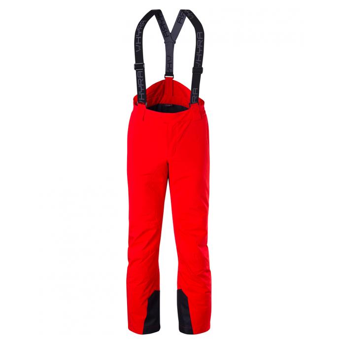Горнолыжные брюки премиум-класса HYRA «LA CLUSAZ»  - HMP1241-Heat Red - Цвет Красный - Фото 4