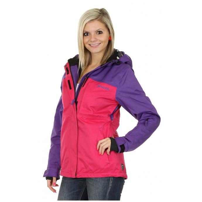 Сноубордическая куртка MEATFLY “SOLAR” - MEATFLY “SOLAR” purple-magneta - Цвет Разноцветный - Фото 4