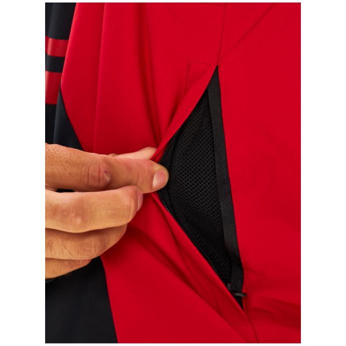 Мужская мембранная горнолыжная /сноубордическая куртка Alpha Endless Bizzard Tech - 423/196_2 - Цвет Красный - Фото 15