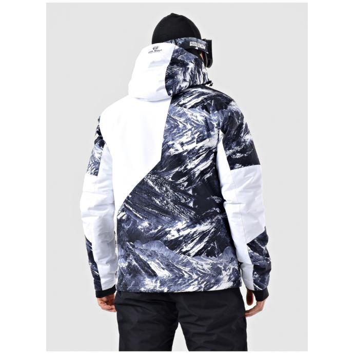 Куртка мужская горнолыжная EVIL WOLF - AD 77048 - Цвет Белый - Фото 7
