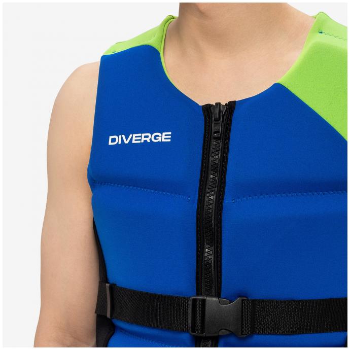 Жилет водный DIVERGE VIPER VEST - VIPER_navy/green - Цвет Темно-синий - Фото 2