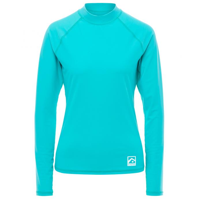 Лайкра KYOTO SURF WOMEN RAIKURA II LONG SLEEVE - Raikura ws_aqua - Цвет Голубой - Фото 1