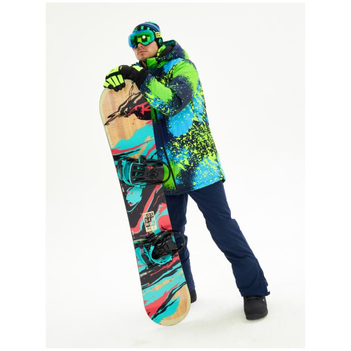 Мужская горнолыжная сноубордическая куртка Alpha Endless  - 423/248 - Цвет Зеленый - Фото 11