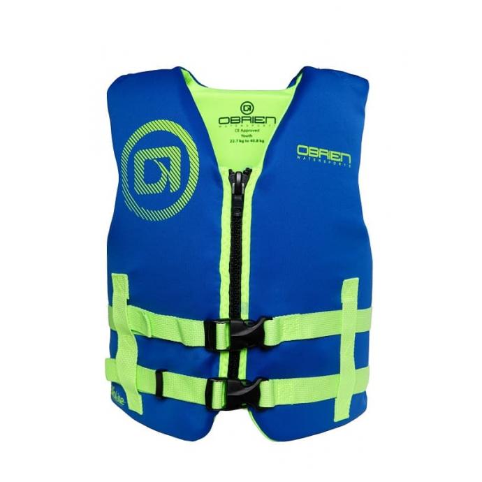 Спасательный жилет неопрен детский O'Brien YOUTH BLUE S25 (25-40 кг) - 2152307 - Цвет Голубой - Фото 1