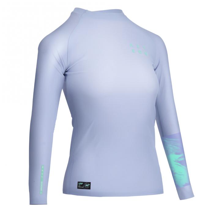 Лайкра AZTRON MAZE LONGSLEEVE RASHGUARD - 172206 SS23 - Цвет Фиолетовый - Фото 1