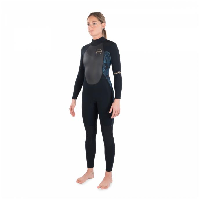 Гидрокостюм DAKINE Women's Quantum Back Zip Full Suit 3/2mm F/L Black/Grey - DK22W32QBZFL-Black/Grey - Цвет Черный - Фото 3