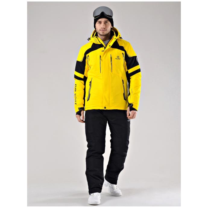 Куртка мужская горнолыжная EVIL WOLF - AD 6636-13 - Цвет Желтый - Фото 7