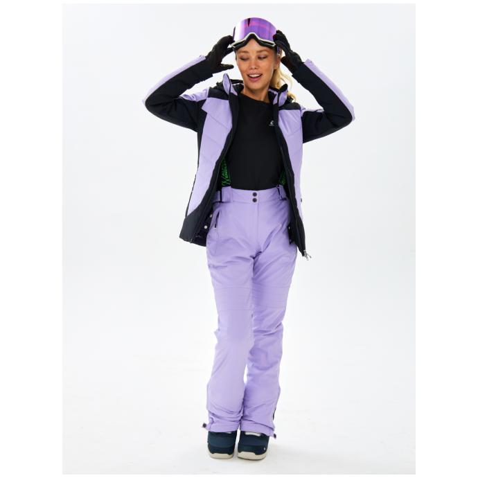 Женская горнолыжная / сноубордическая мембранная куртка Alpha Endless - 423/191_2 - Цвет Фиолетовый - Фото 11