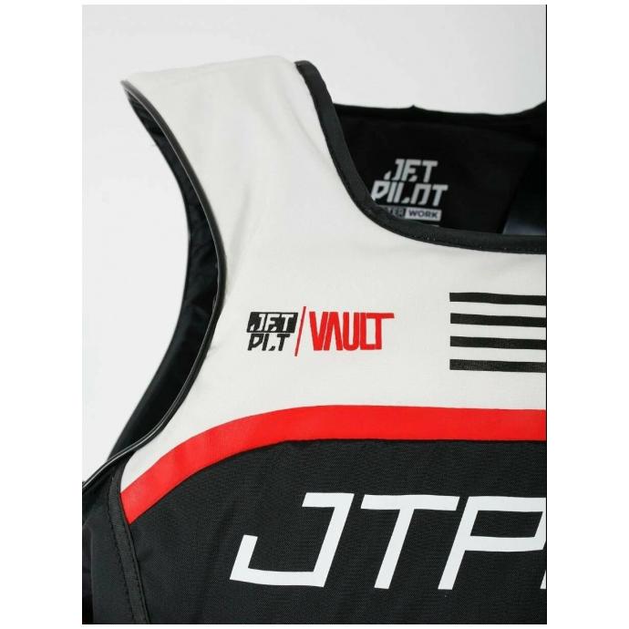 Спасательный жилет для гидроцикла нейлон мужской Jetpilot RX VAULT PROTECH S/E VEST - 250260-BLACK/WHITE - Цвет Черный - Фото 3