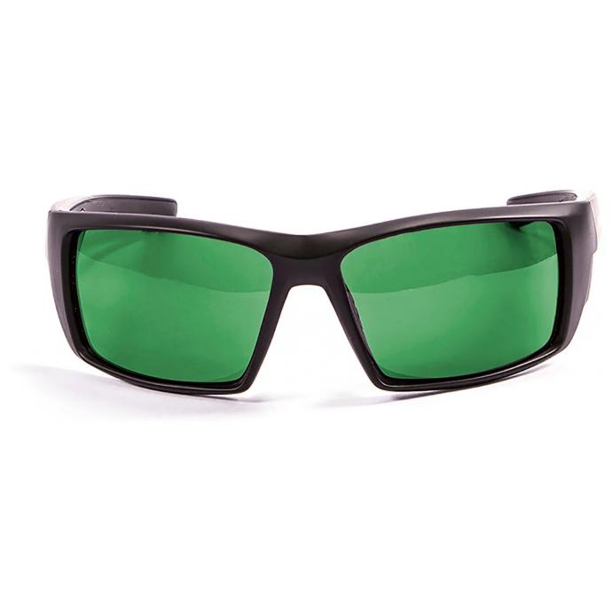 Спортивные очки Ocean Aruba  - Aruba-Matte black with green lens - Цвет Зеленый - Фото 1