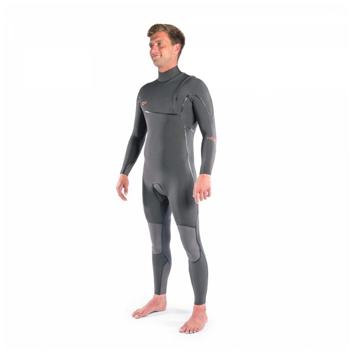 Гидрокостюм Dakine Mens Cyclone Z/F Full Suit 3/2  - DK01M32CC1- Graphite/Orange - Цвет Серый - Фото 3