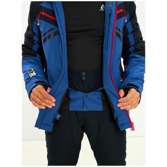 Мужская мембранная горнолыжная /сноубордическая куртка Alpha Endless Bizzard Tech - 423/196_4 - Цвет Синий - Фото 2