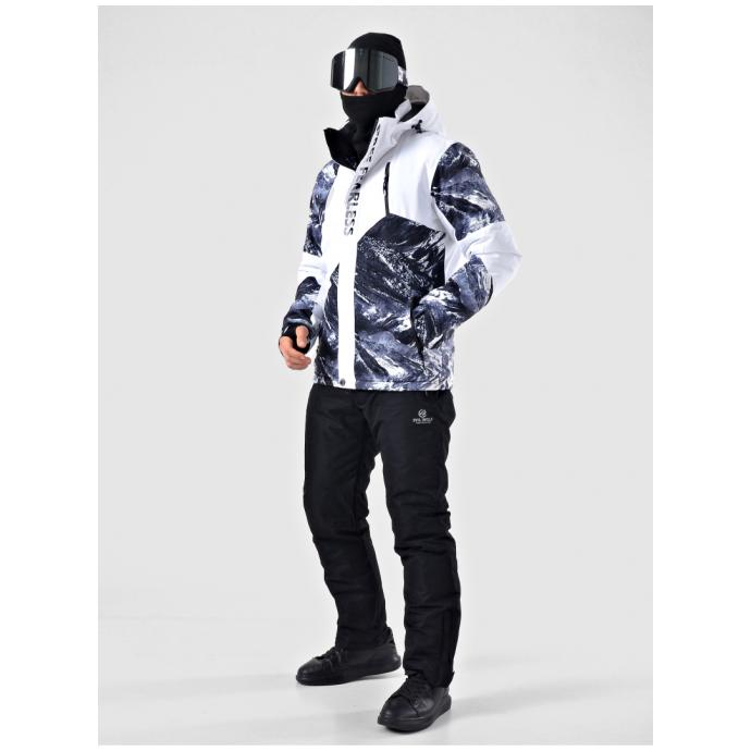 Куртка мужская горнолыжная EVIL WOLF - AD 77048 - Цвет Белый - Фото 10